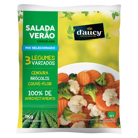 Salada Verão Congelada D'aucy Pacote 1kg - Imagem em destaque