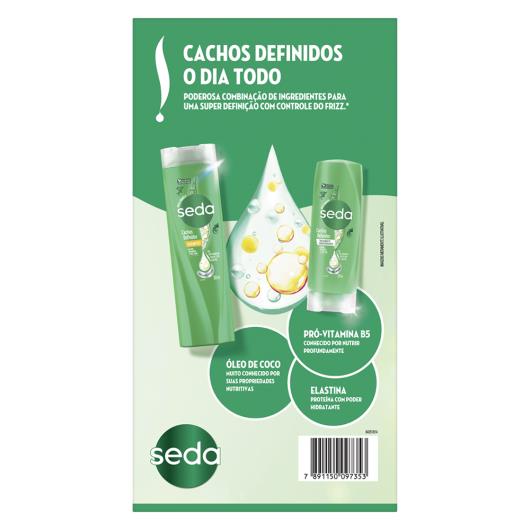 Kit Shampoo 300ml + Condicionador 190ml Seda Cachos Definidos - Imagem em destaque