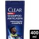 Shampoo Anticaspa Vini Jr. Clear Men Hidratação Campeã Frasco 400ml - Imagem 7891150099272-02.png em miniatúra