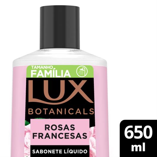 Sabonete Líquido Rosas Francesas Lux Botanicals Frasco 650ml Tamanho Família - Imagem em destaque