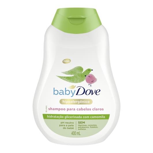 Shampoo Hidratação Glicerinada Camomila Dove Baby Frasco 400ml - Imagem em destaque