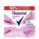 Pack Antitranspirante Roll-On Powder Dry Rexona 2 Unidades 50ml Cada Grátis 50% de Desconto na 2ª Unidade - Imagem 7891150099777.png em miniatúra