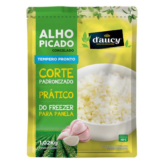 Alho D'aucy Picado Congelado Pacote 1kg - Imagem em destaque