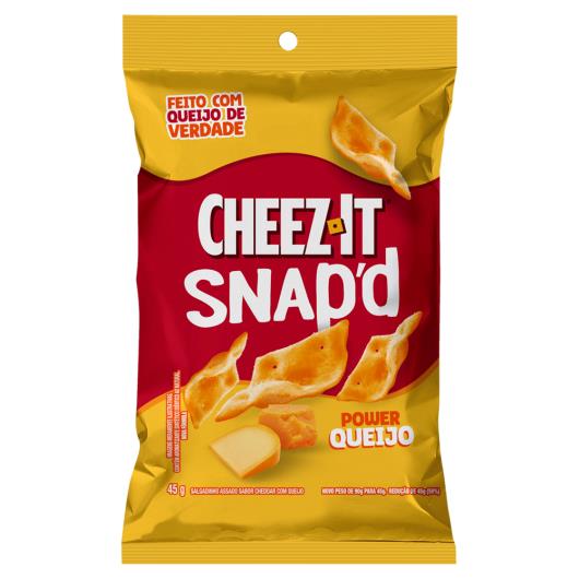 Snack Power Queijo Cheez-It Snap'd Pacote 45g - Imagem em destaque