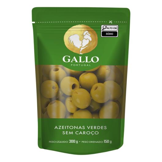 Azeitona Verde em Conserva sem Caroço Gallo Pouch 150g - Imagem em destaque