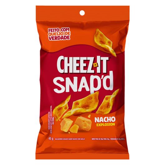 Snack Nacho Explosion Cheez-It Snap'd Pacote 45g - Imagem em destaque