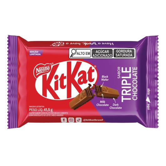 Chocolate KITKAT Triplo Chocolate 41,5g - Imagem em destaque