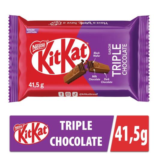 Chocolate KITKAT Triplo Chocolate 41,5g - Imagem em destaque