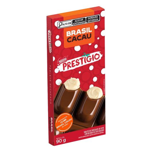 Chocolate Tablete Recheado Prestigio Brasil Cacau 90g - Imagem em destaque