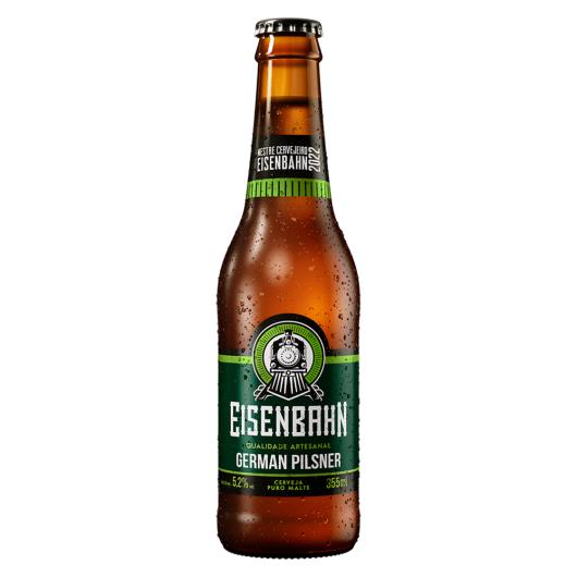 Cerveja German Pilsner Puro Malte Eisenbahn Garrafa 355ml - Imagem em destaque