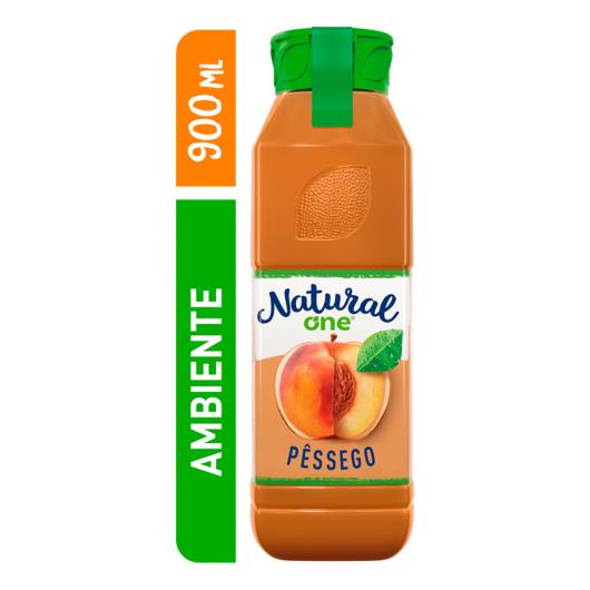 Suco Pêssego Natural One Ambiente Garrafa 900ml - Imagem em destaque