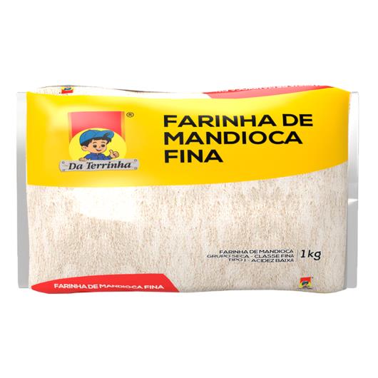 Farinha de Mandioca Tipo 1 Fina Da Terrinha Pacote 1kg - Imagem em destaque