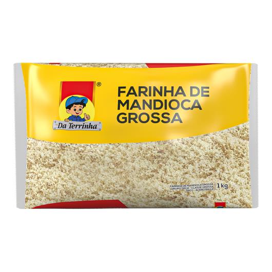 Farinha de Mandioca Tipo 1 Grossa Da Terrinha Pacote 1kg - Imagem em destaque