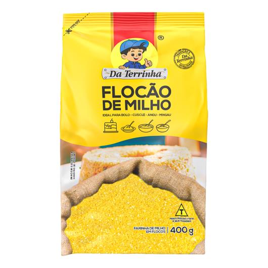 Flocão de Milho Da Terrinha Pacote 400g - Imagem em destaque