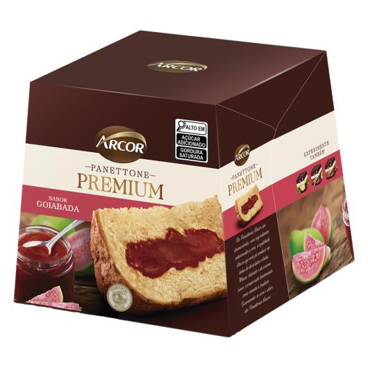 Panettone Recheio Goiabada Arcor Premium Caixa 430g - Imagem em destaque