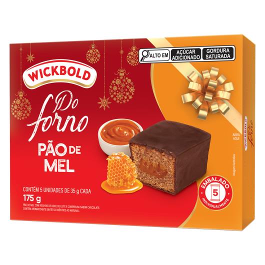 Pão de Mel Wickbold do Forno Caixa 175g - Imagem em destaque