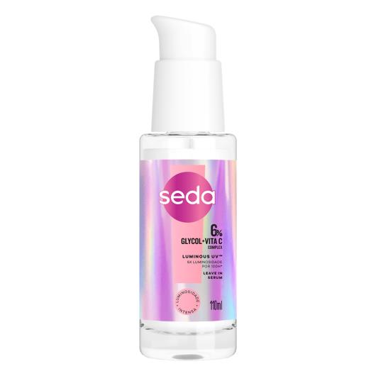 Leave-In Sérum Seda Luminous UV Frasco 110ml Pump - Imagem em destaque