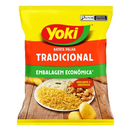 Batata Palha Tradicional Yoki Pacote 195g Embalagem Econômica - Imagem em destaque