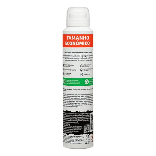 Antitranspirante Aerossol Invisível Monange 200ml Spray Tamanho Econômico - Imagem em destaque