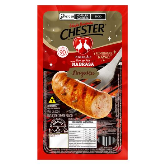 Linguiça de Frango Perdigão Chester na Brasa 600g - Imagem em destaque