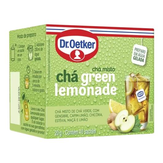 Chá Dr.Oetker Green Lemonade 20g - Imagem em destaque