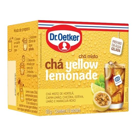 Chá Dr.Oetker Yellow Lemonade 20g - Imagem em destaque