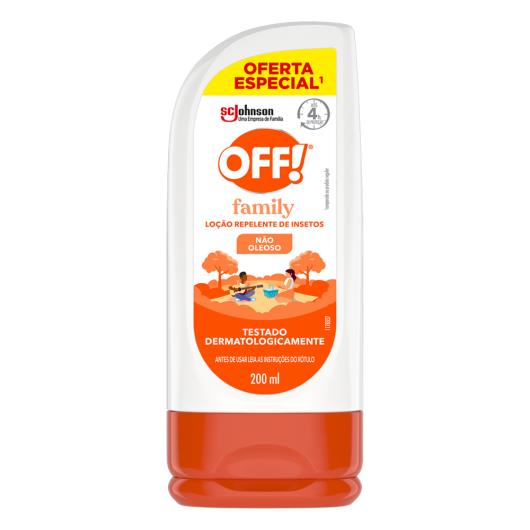 Repelente Loção Off! Family Squeeze 200ml Oferta Especial - Imagem em destaque