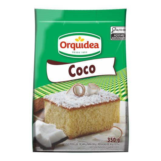 Mistura para Bolo Coco Orquídea Pacote 350g - Imagem em destaque