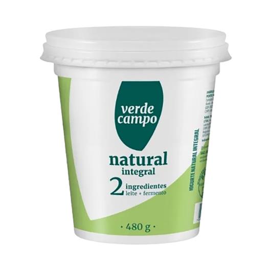 Iogurte Verde Campo Lacfree Integral 2 Ingredientes Pote 480g - Imagem em destaque