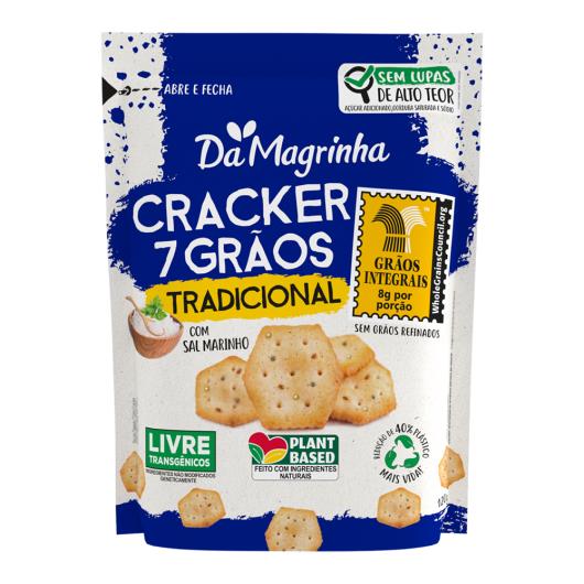 Biscoito Cracker Tradicional Da Magrinha 7 Grãos Pouch 120g - Imagem em destaque