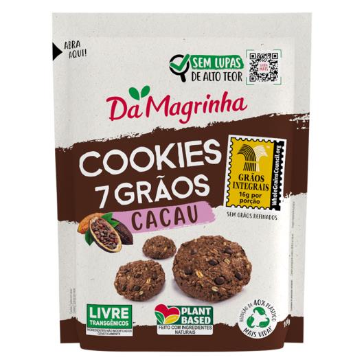 Biscoito Cookie Cacau Da Magrinha 7 Grãos 100g - Imagem em destaque