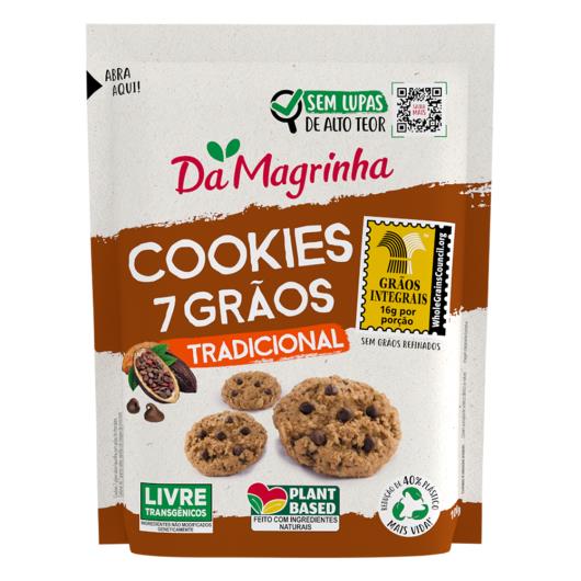 Biscoito Cookie Tradicional Da Magrinha 7 Grãos Pouch 100g - Imagem em destaque