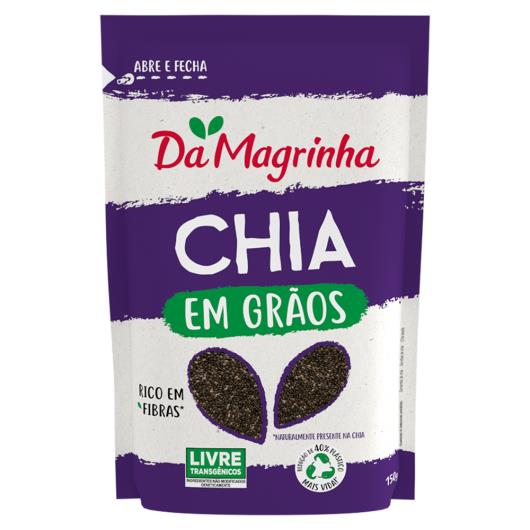 Chia em Grãos Da Magrinha Pouch 150g - Imagem em destaque