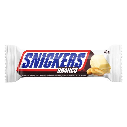 Chocolate Snickers Branco 42g - Imagem em destaque