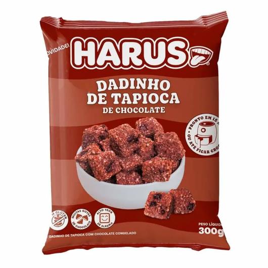 Dadinho de Tapioca Harus Sabor Chocolate 300g - Imagem em destaque