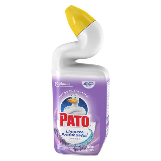 Desinfetante Gel Uso Geral Lavanda Pato Limpeza Profunda Squeeze 500ml - Imagem em destaque