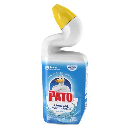 Desinfetante Gel Uso Geral Marine Pato Limpeza Profunda Squeeze 500ml - Imagem em destaque