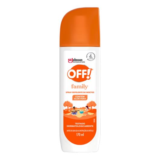 Repelente Off! Family Frasco 170ml Spray - Imagem em destaque