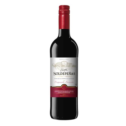 Vinho Espanhol Castillo de Soldepeñas Tinto 750ml - Imagem em destaque