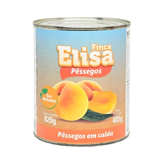 Pêssego em Calda Finca Elisa Metades 485g - Imagem em destaque