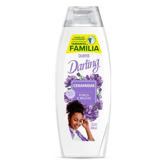 Shampoo Darling Ceramidas Frasco 650ml Tamanho Família - Imagem em destaque