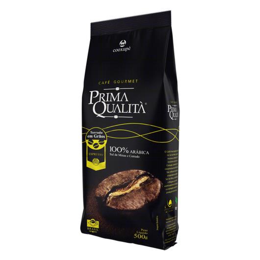 Café Prima Qualità Espresso Torrado em Grãos Gourmet Pacote 500g - Imagem em destaque