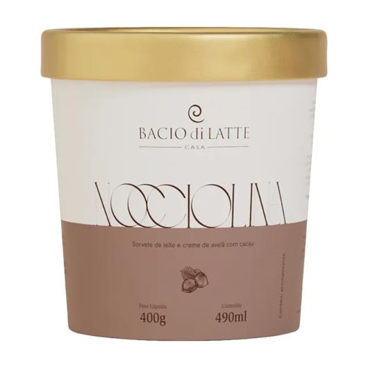 Sorvete Avelã com Cacau Bacio di Latte Pote 490ml - Imagem em destaque