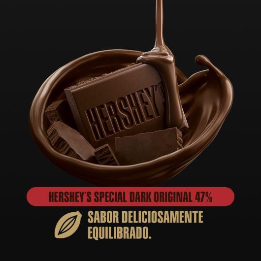 Chocolate Meio Amargo 47% Cacau Original Hershey's Special Dark Pacote 80g - Imagem em destaque