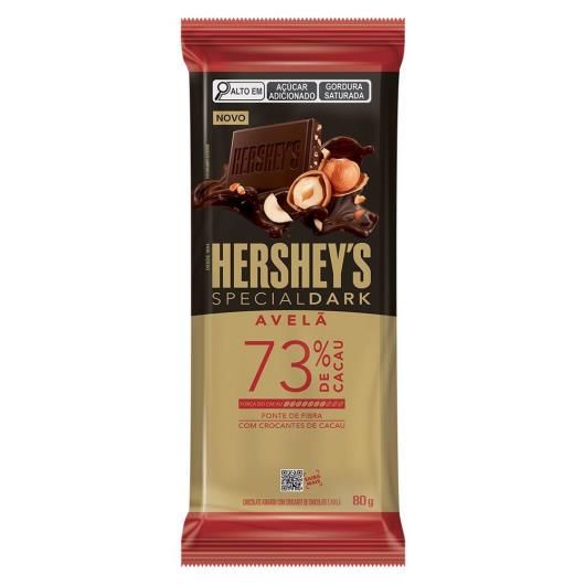 Chocolate Amargo 73% Cacau Avelã Hershey's Special Dark Pacote 80g - Imagem em destaque