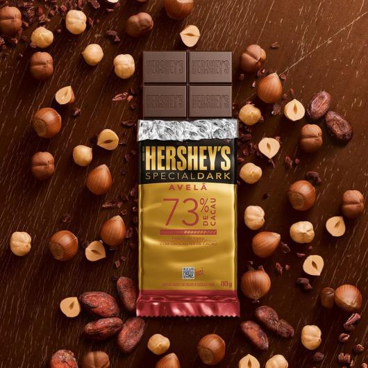 Chocolate Amargo 73% Cacau Avelã Hershey's Special Dark Pacote 80g - Imagem em destaque