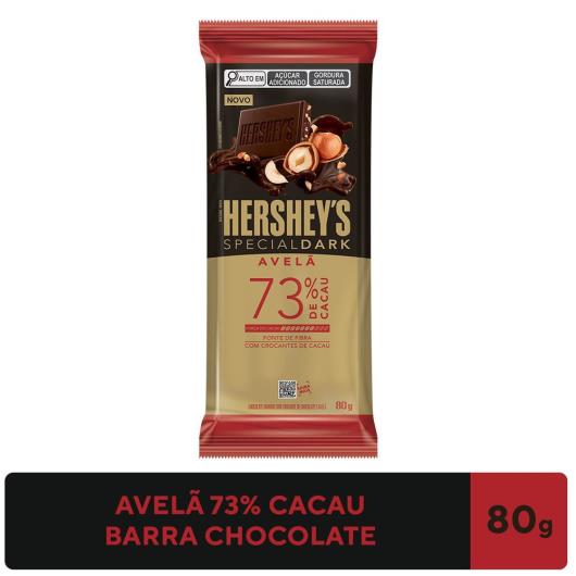 Chocolate Amargo 73% Cacau Avelã Hershey's Special Dark Pacote 80g - Imagem em destaque