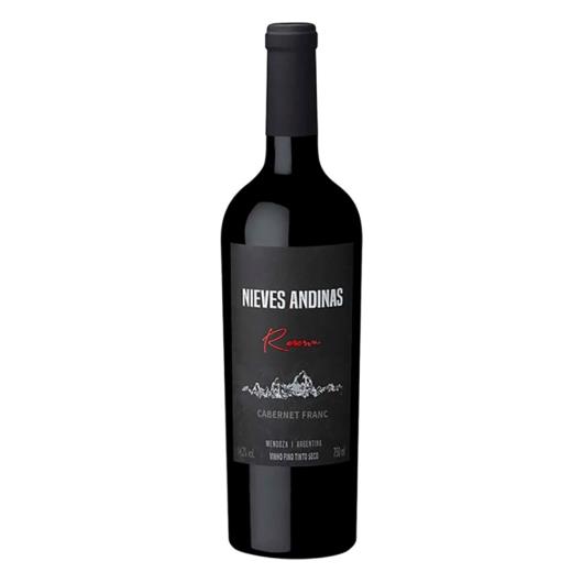 Vinho Argentino Nieves Andinas Cabernet Franc 750ml - Imagem em destaque