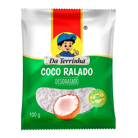 Coco Ralado Desidratado Da Terrinha Pacote 100g - Imagem em destaque