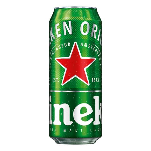 Cerveja Lager Puro Malte Heineken Lata 473ml - Imagem em destaque